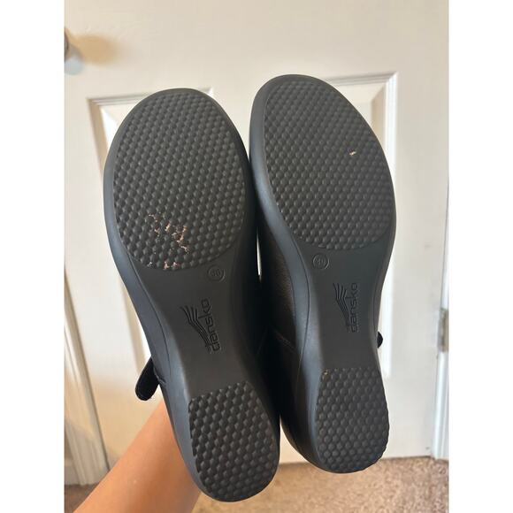 Dansko Fawna Mary Jane black leather sz 40 - Picture 6 of 8